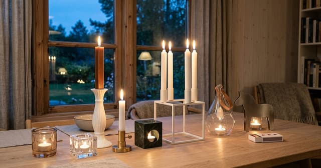 Candlelight Season: 10 Nordic Pieces for Dark Evenings