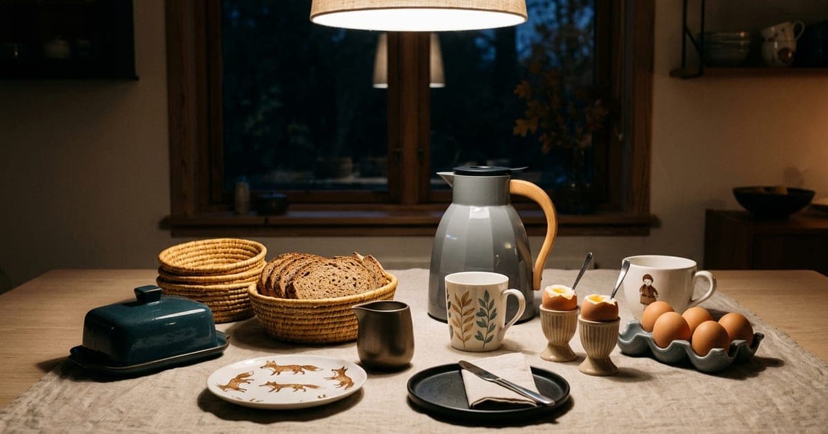 The Nordic Breakfast Table: 10 Pieces for Dark Mornings