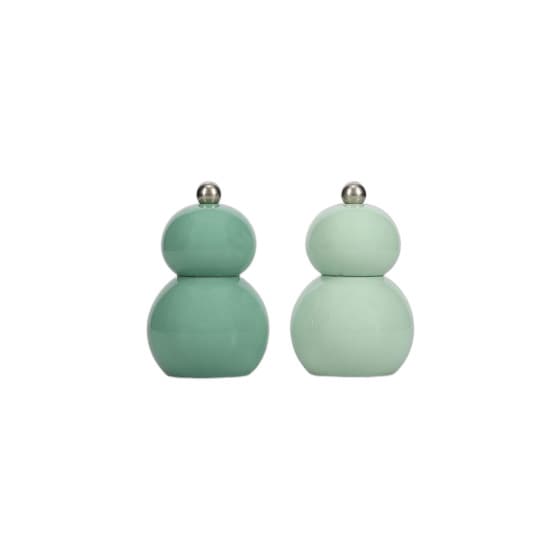 ONA Betty Green Pepper and Salt Grinder Set, 2 pcs.