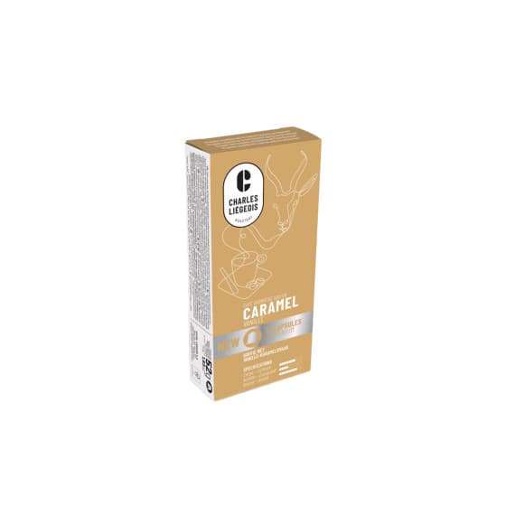 Coffee capsules compatible with Nespresso® Charles Liégeois Caramel, 10 pcs.