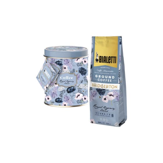 Bialetti Bridgerton Ground Coffee in a Tin, 250 g