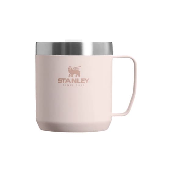 Stanley Everyday Hammertone Rose Quartz Thermo Camp Mug, 0.35L