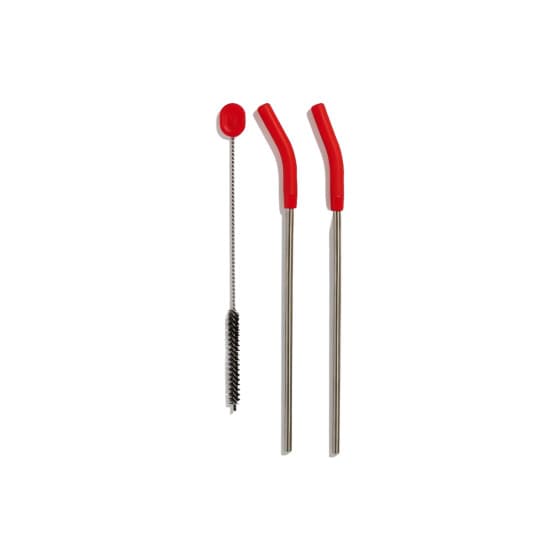 Hydro Flask Goji stainless-steel straw set