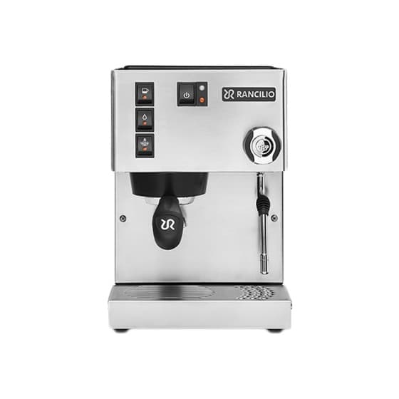 Rancilio Silvia E V6 Espresso Coffee Machine, Pro for Home - St. Steel