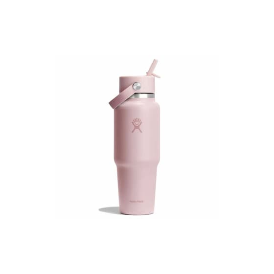 Hydro Flask Wide Mouth Flex Straw Cap Tonal Trillium travel bottle, 946 ml