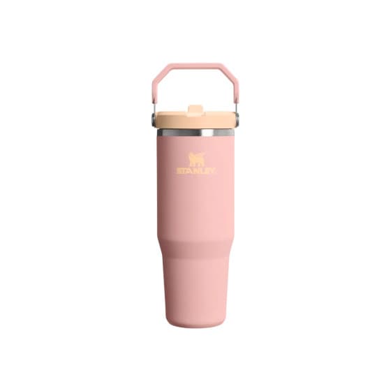 Stanley IceFlow™ Flip Straw Peach Rose Insulated Tumbler, 0.89L
