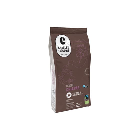 Ground coffee Charles Liégeois Chiapas, 250 g
