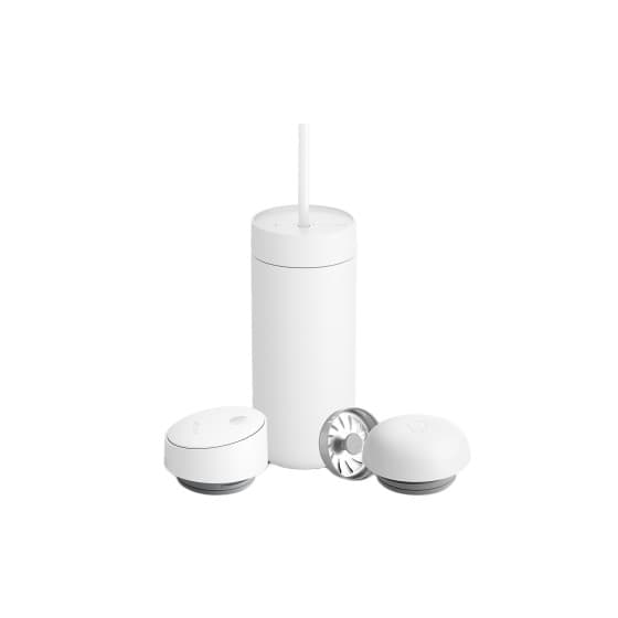 Thermo mug Fellow Carter 3-in-1 Sip System, 474 ml – Matte White