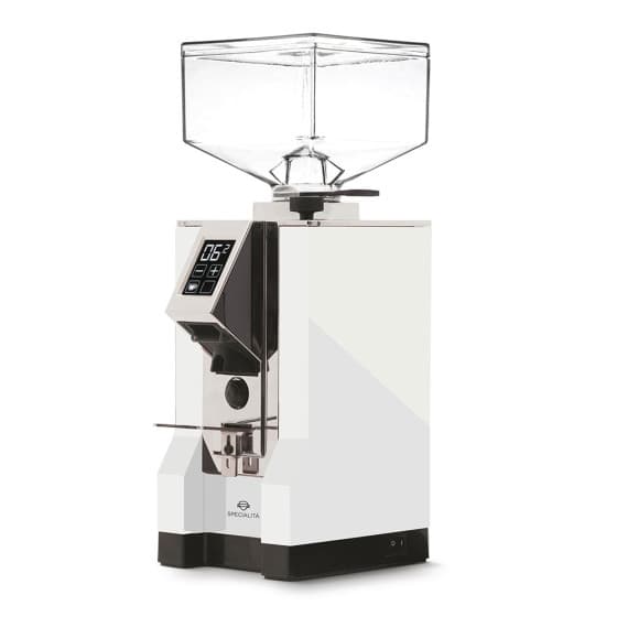 Eureka Mignon Silent Range Specialità 16cr Coffee Grinder - White