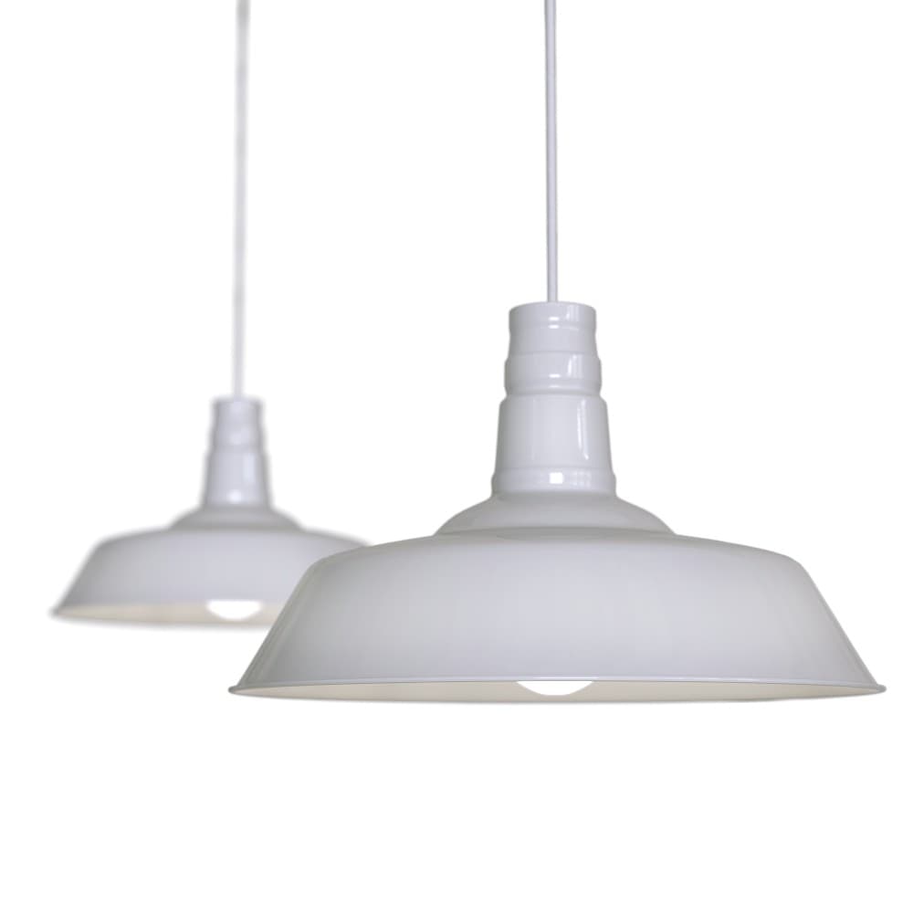 Grey Haze Industrial Breakfast Bar Pendant Light - Argyll - Elesi