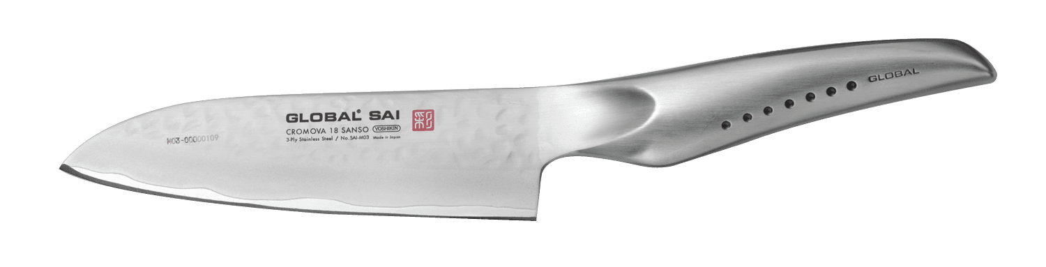 Global Sai SAIM03 - 13.5cm Santoku Knife (SAI-M03)