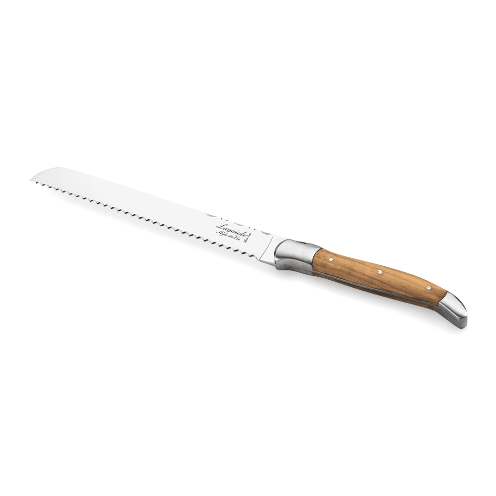 Laguiole Style De Vie Luxury Bread Knife Olive Wood