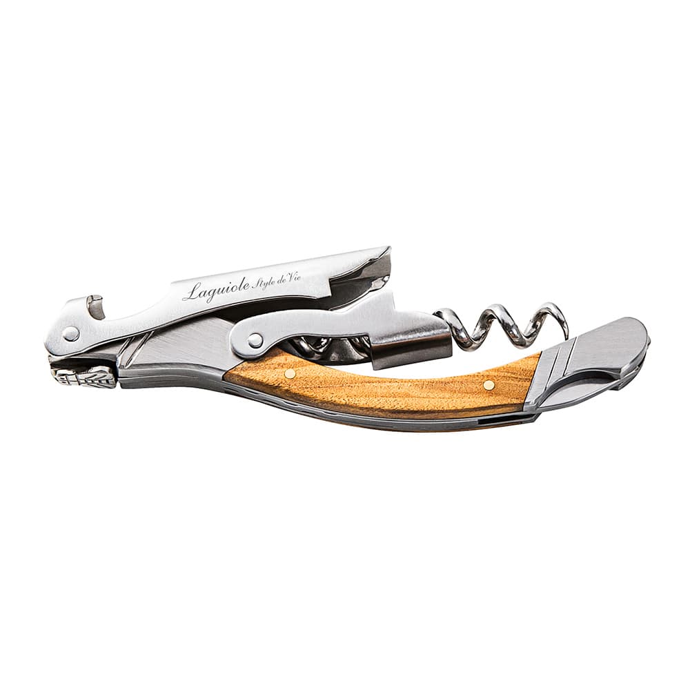 Laguiole Style De Vie Luxury Corkscrew Olive Wood