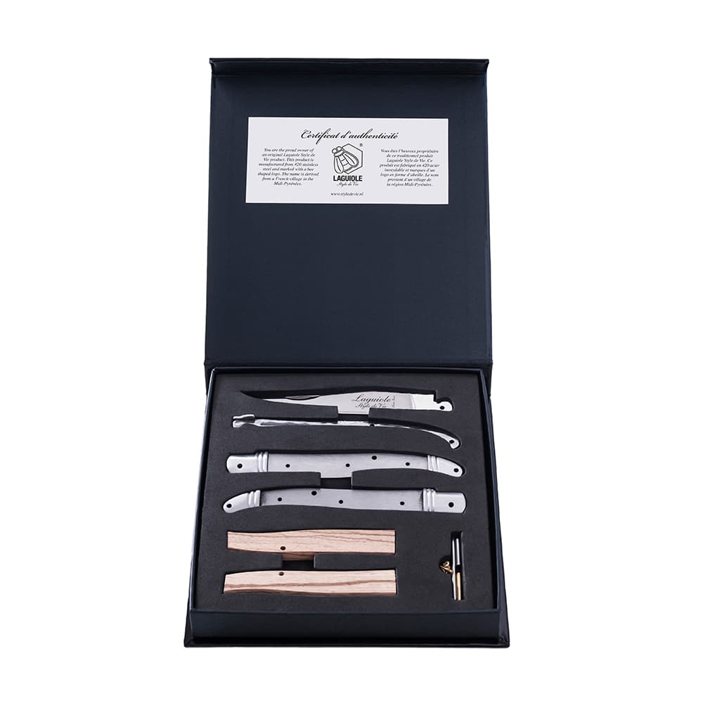Laguiole Style De Vie Luxury Make Your Own Pocket Knife