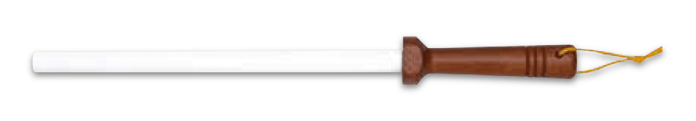 MAC Ceramic Honing Rod with Grooves 9.5" (SR-95)