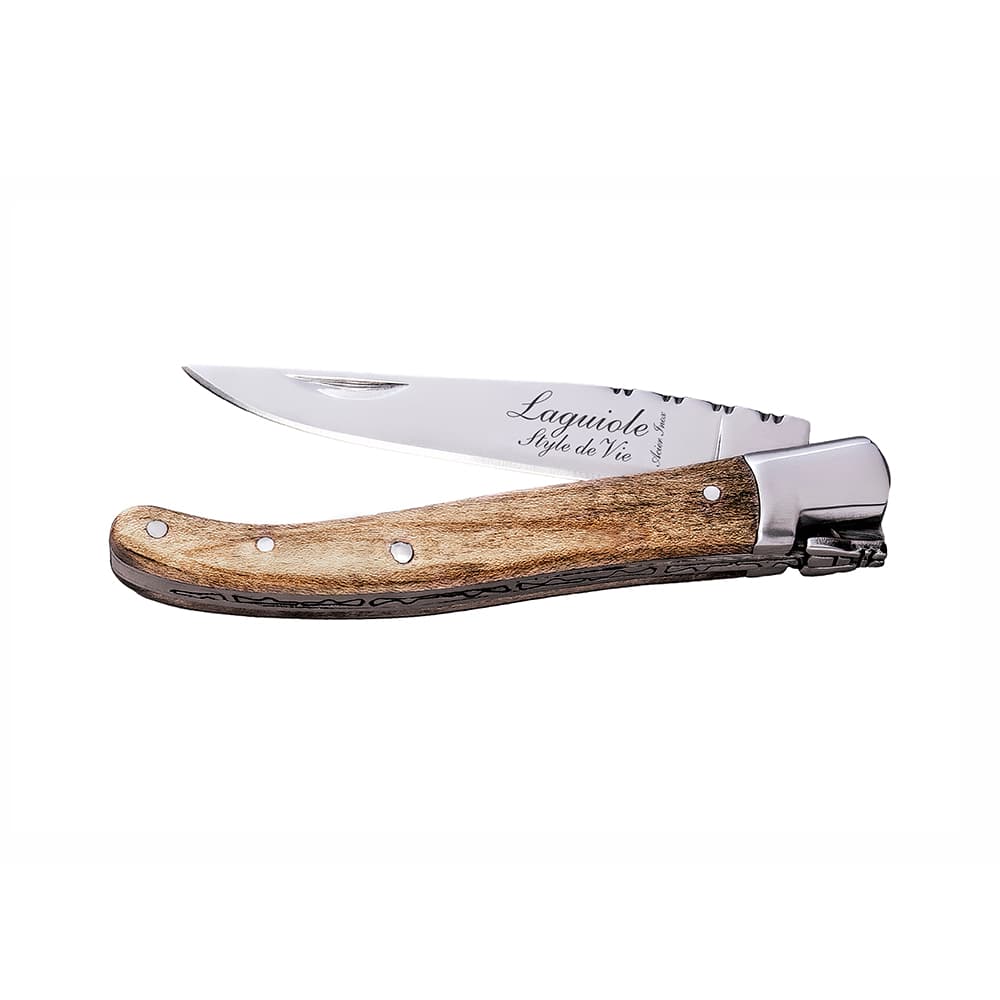 Laguiole Style De Vie Luxury Pocket Knife Maple Wood