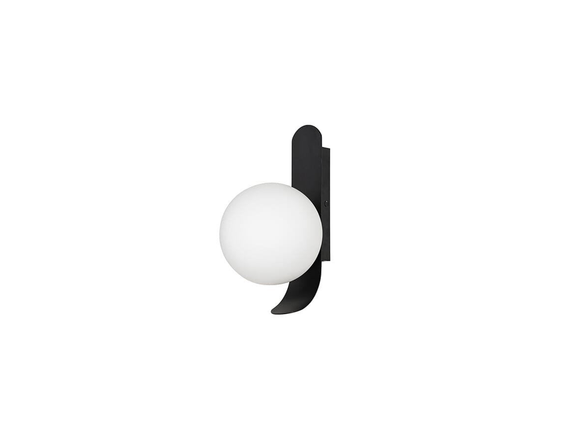 NOLA - Pearl Wall Lamp Black