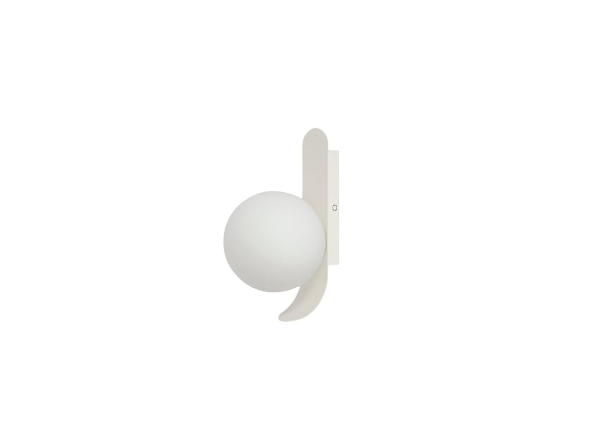 NOLA - Pearl Wall Lamp White