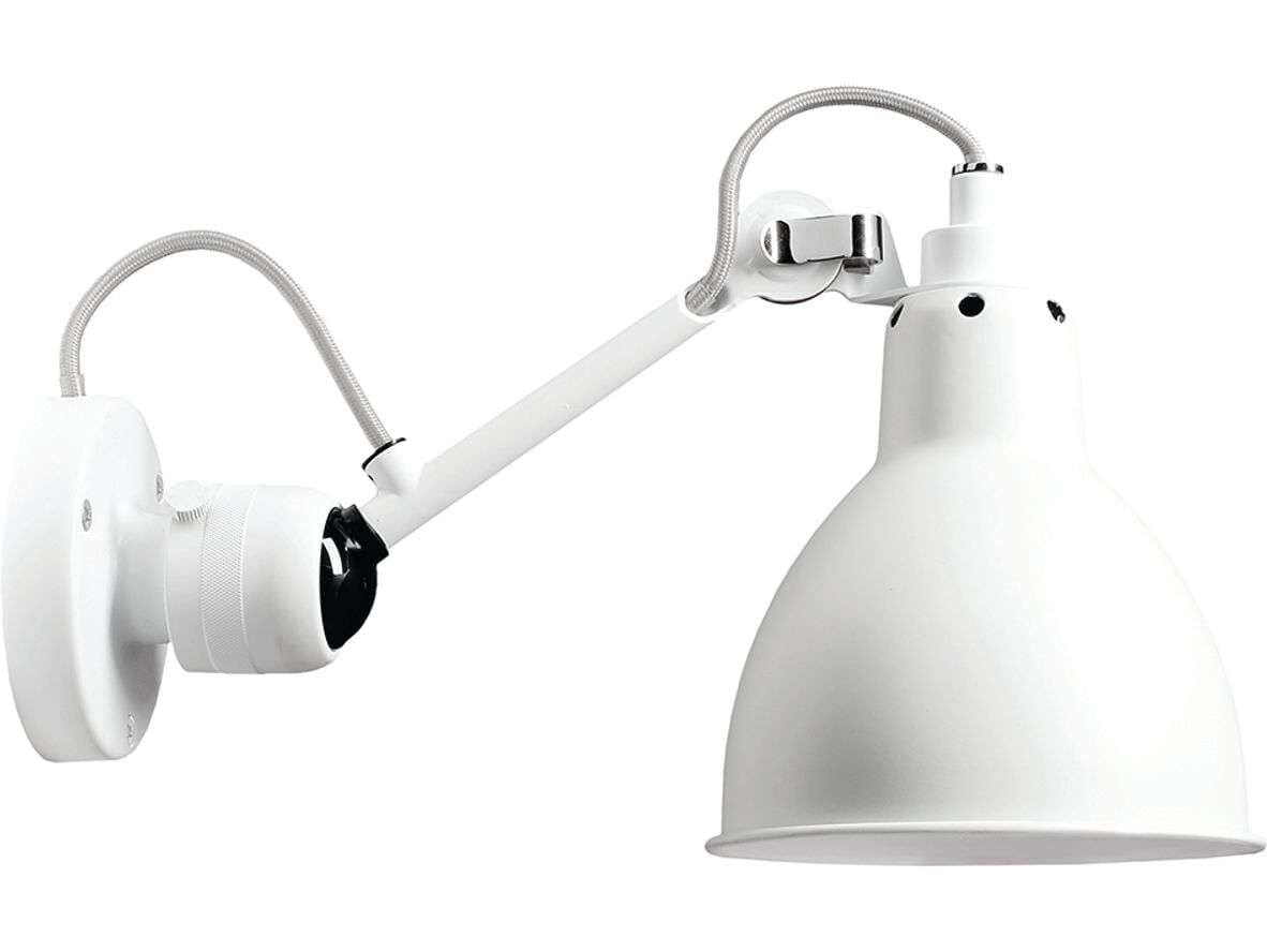 Lampe Gras - 304 Wall Lamp White/White (No Switch) Lampe Gras