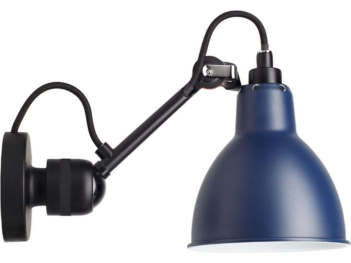 Lampe Gras - 304CA Wall Lamp Blue Lampe Gras