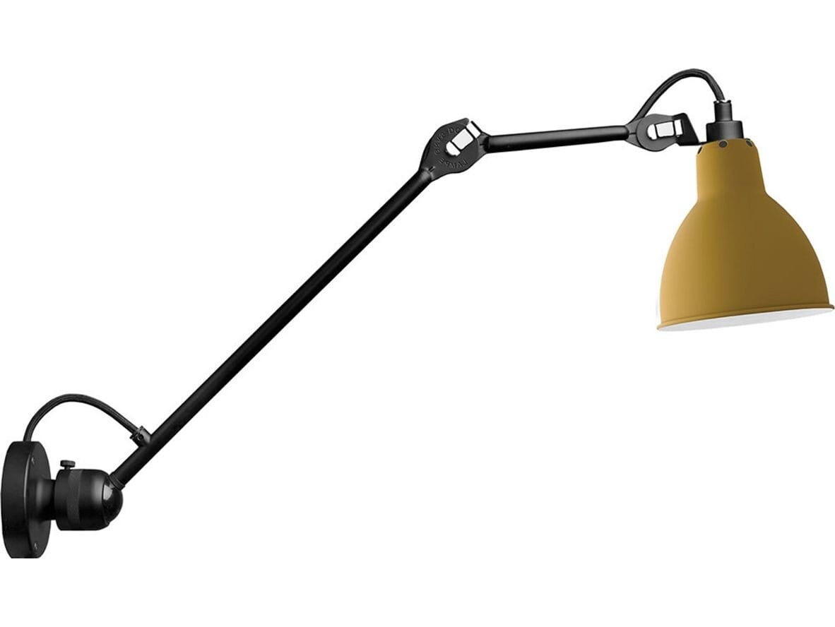 Lampe Gras - 304L40 Wall Lamp Yellow Lampe Gras