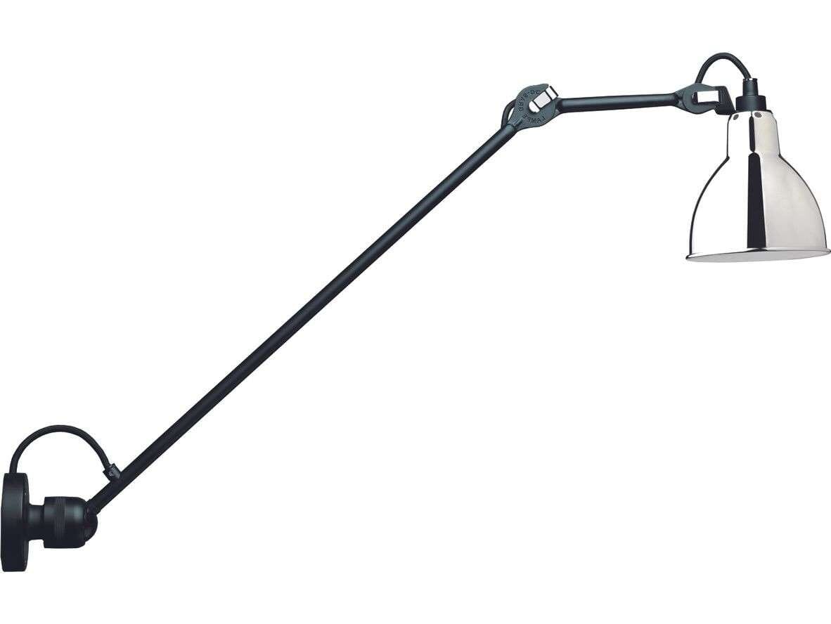 Lampe Gras - 304L60 Wall Lamp Chrome Lampe Gras