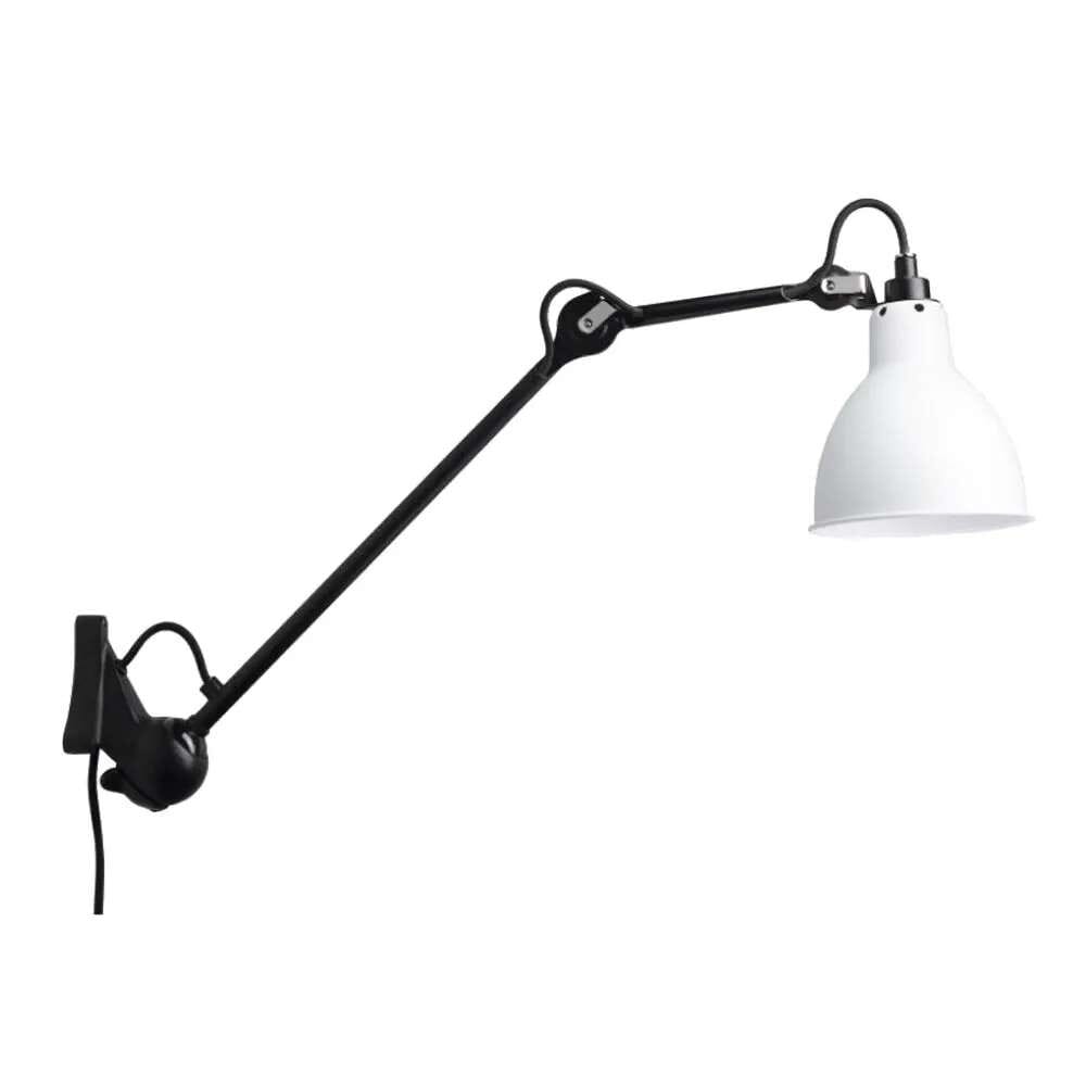 Lampe Gras - 222 Wall Lamp Black/White Lampe Gras