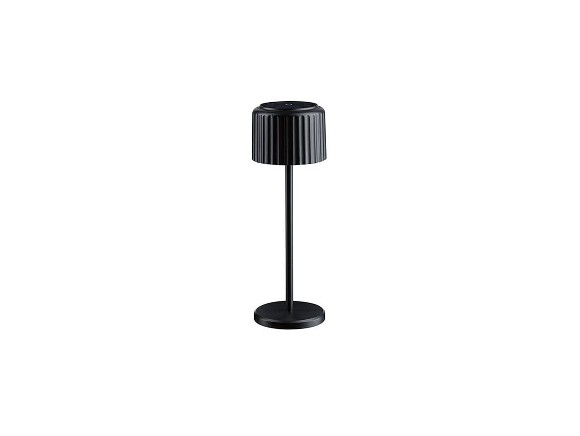 Paulmann - Else Solar Cell Table Lamp w/USB-C Dim. IP44 Black