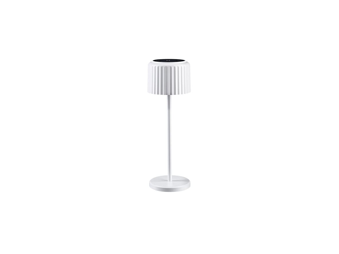 Paulmann - Else Solar Cell Table Lamp w/USB-C Dim. IP44 White