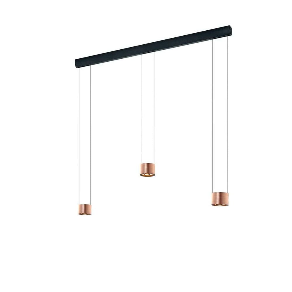 Bankamp - Impulse Trio Pendant Matt Rose Gold