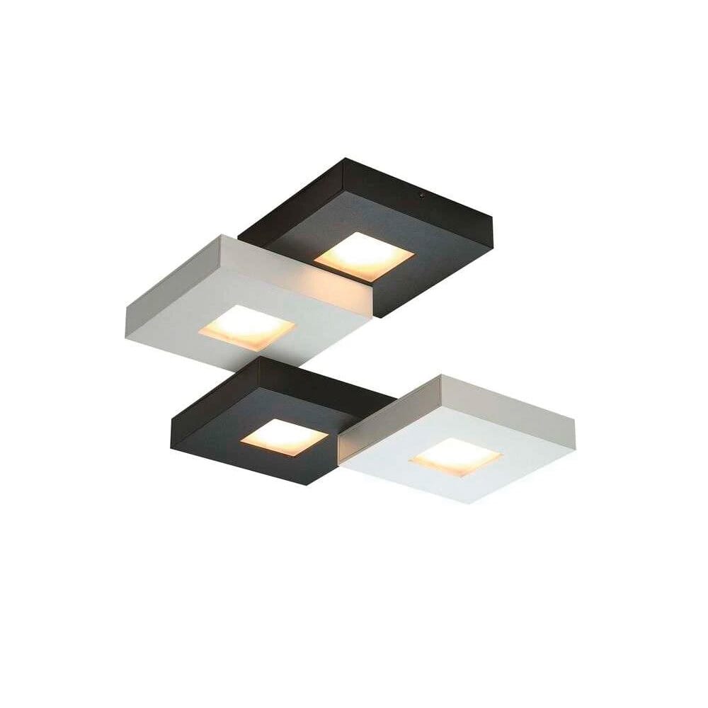Bopp - Cubus 4 Ceiling Lamp Black/White