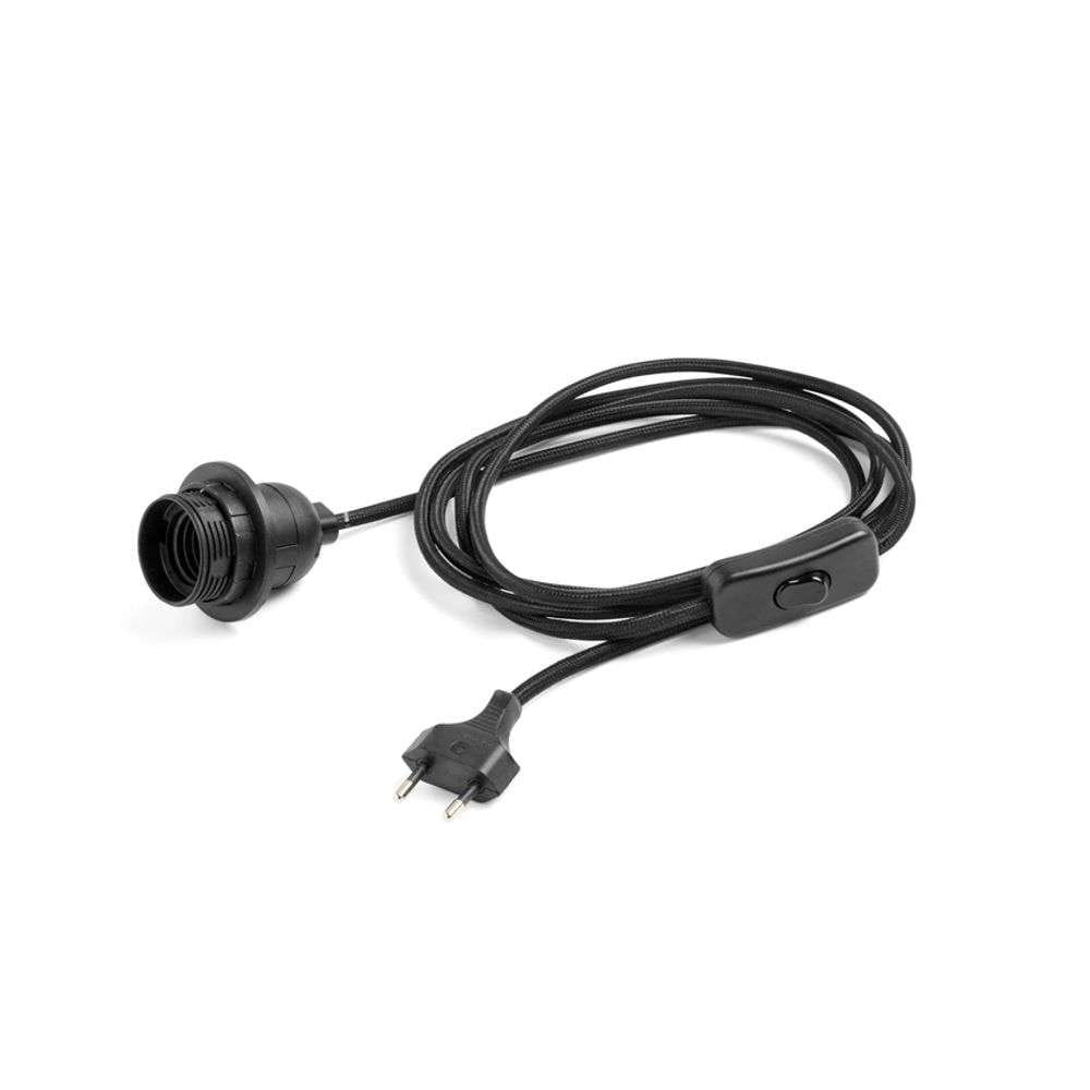 HAY - Cable Set for Table Lamp Black