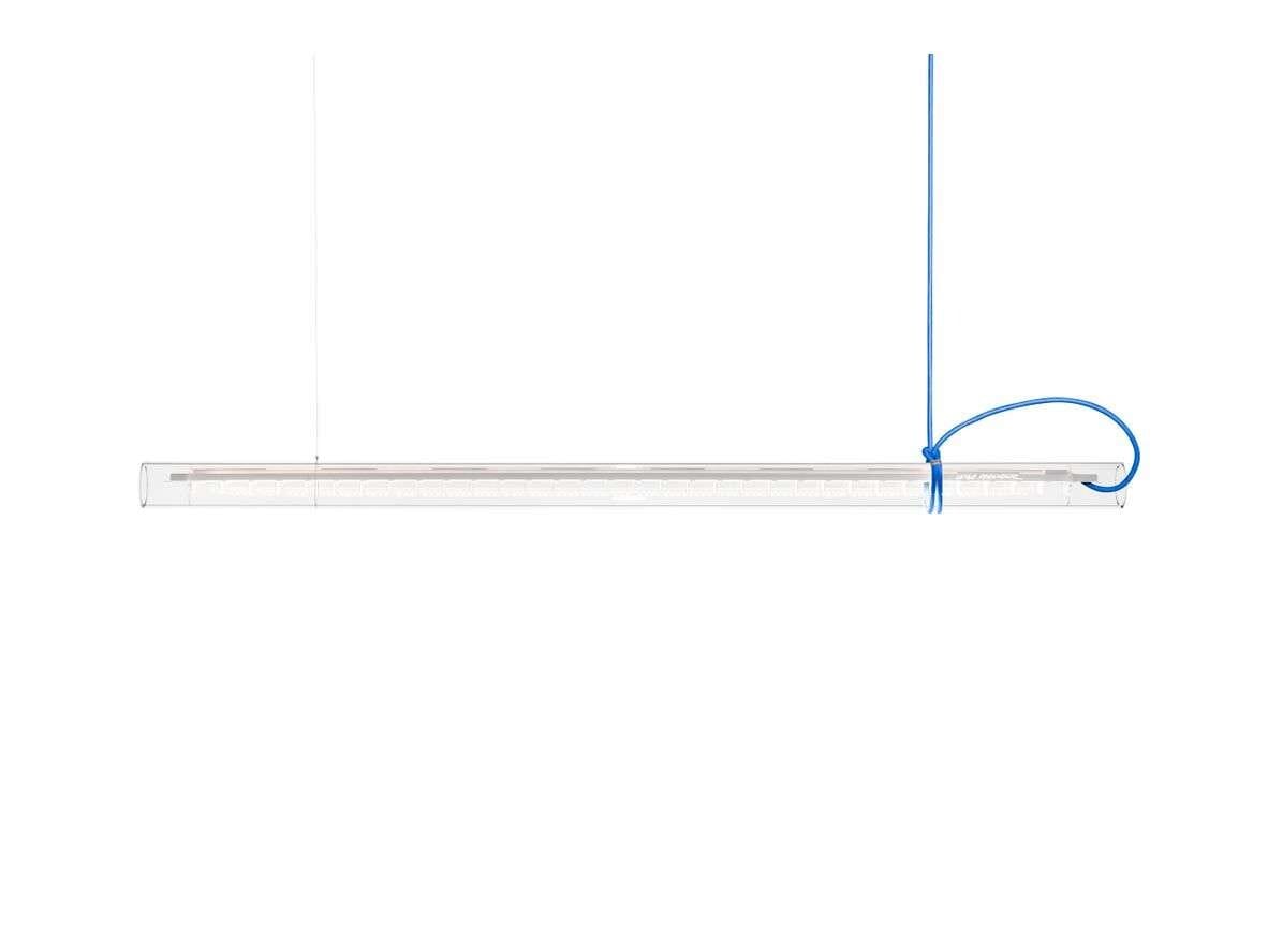 Ingo Maurer - Tubular Pendant White/Blue