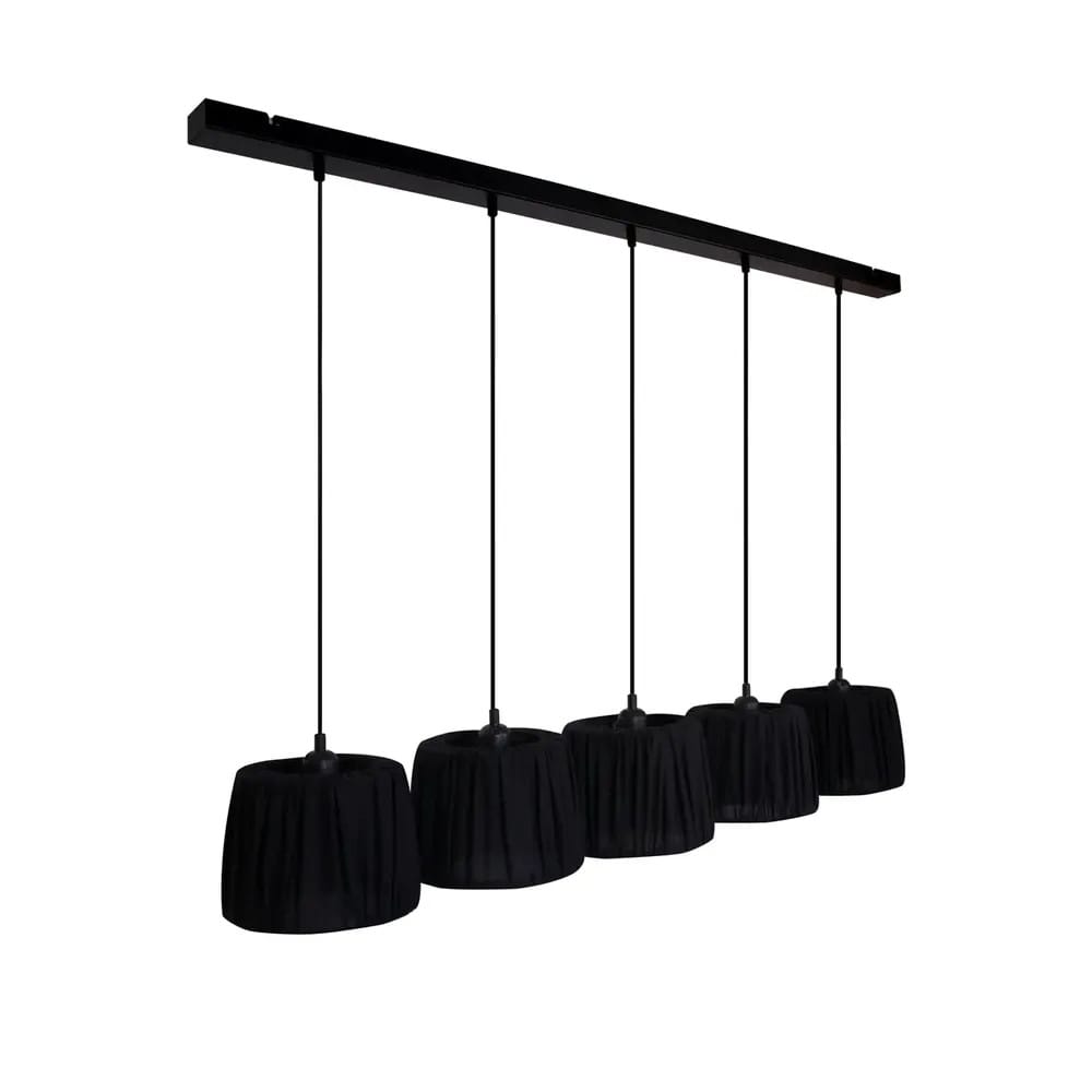 Envostar - Waltz 5 Pendant Black