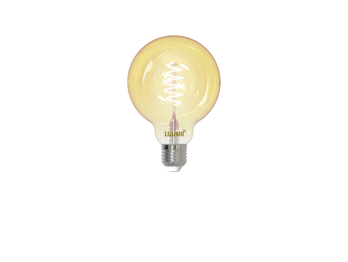 Luumr - Bulb 4,9W G95 WLAN E27 Amber