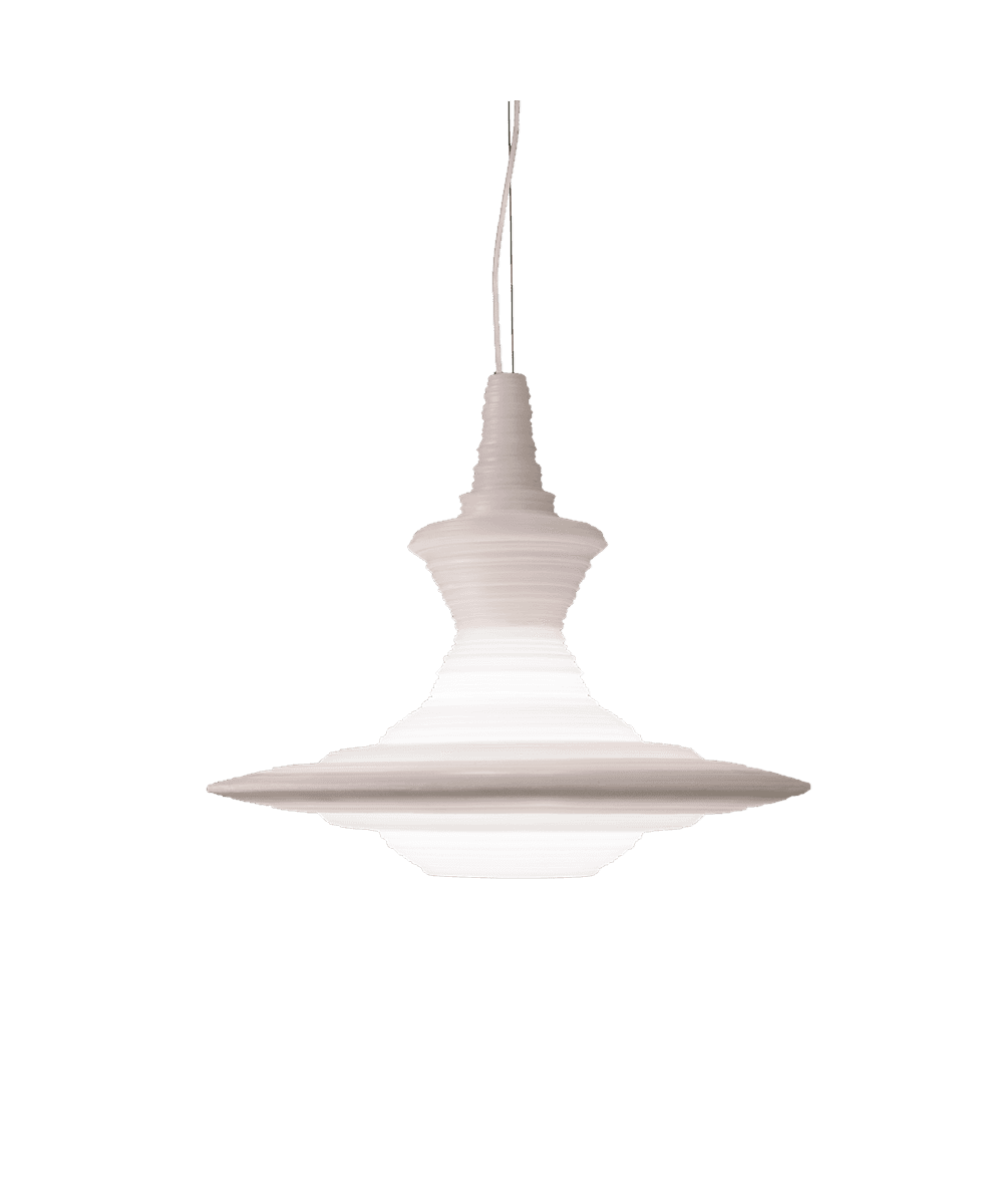 Innermost - Stupa 56 Pendant White