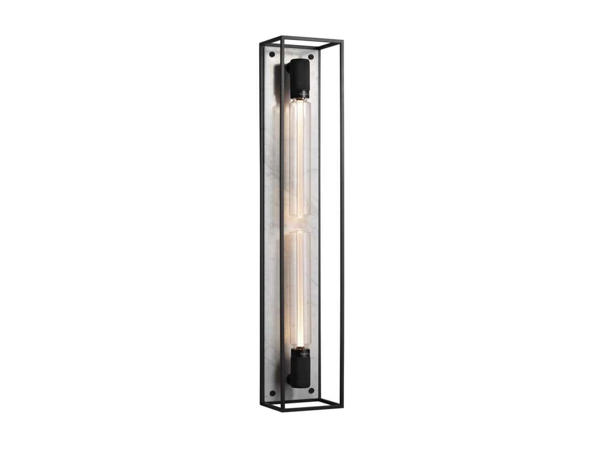 Buster+Punch - Caged Wall Lamp X-Large White Marble