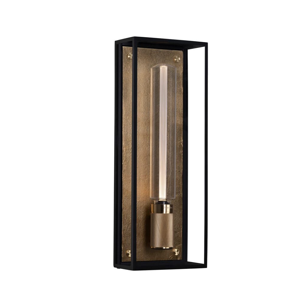 Buster+Punch - Caged Wet Outdoor Wall Lamp Large Brass