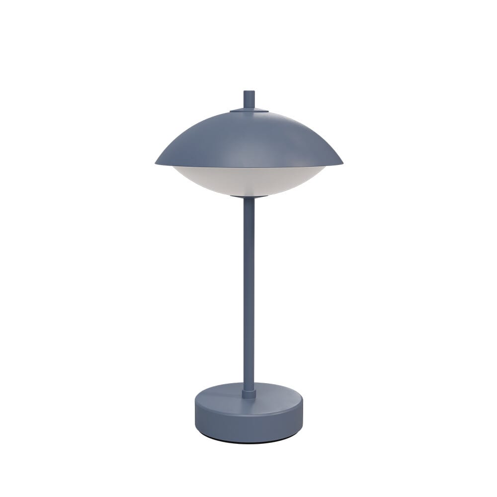 Fritz Hansen - Clam Portable Table Lamp Dusk Blue