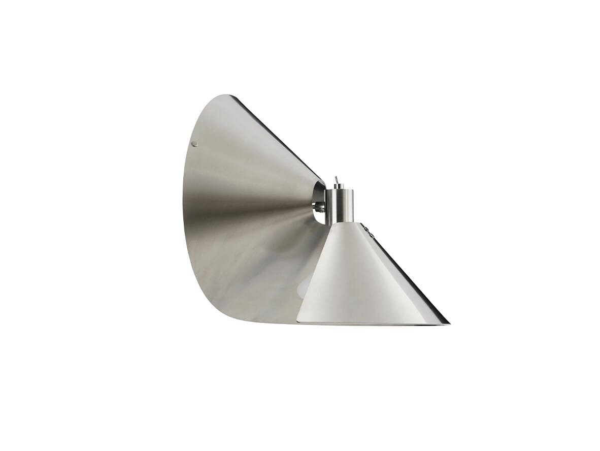 Frandsen - Peel Wall Lamp Brushed Stainless Steel