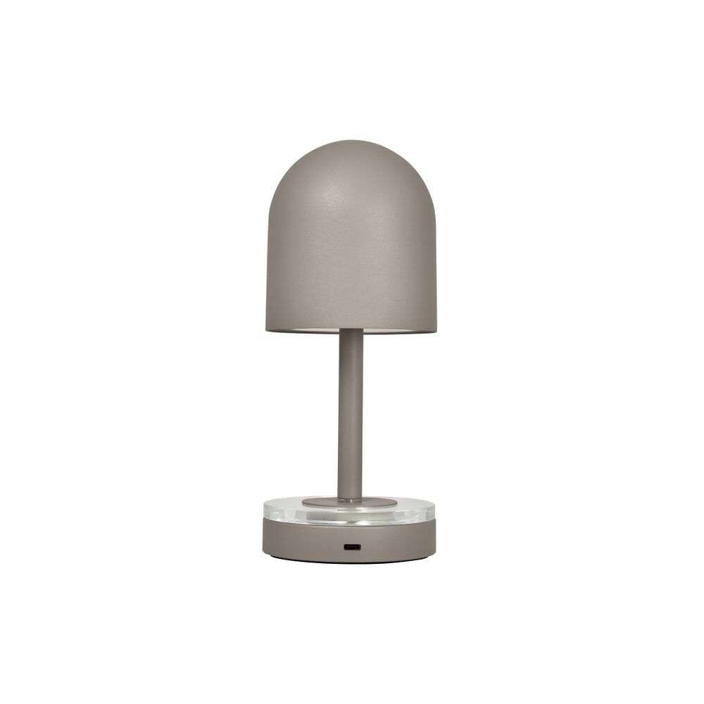 AYTM - Luceo Portable Table Lamp Taupe/Clear