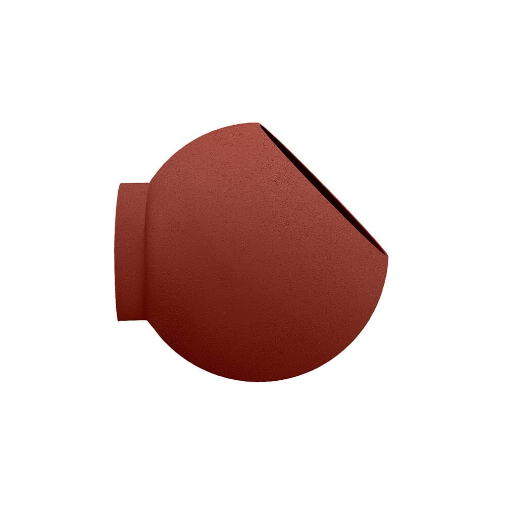 AYTM - Globe Wall Plant Pot Ø21xH18,8 Ginger Bread