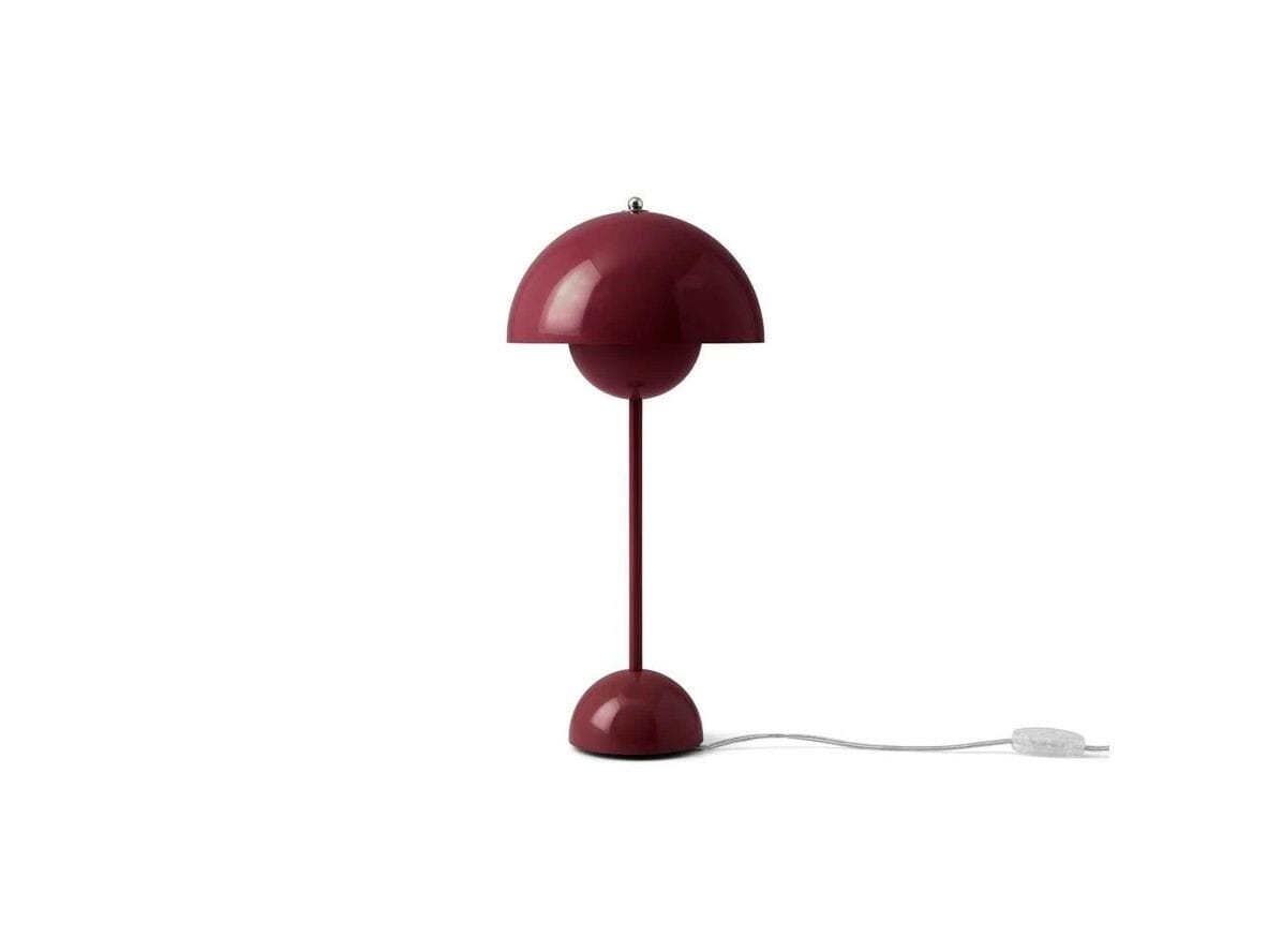 &Tradition - Flowerpot VP3 Table Lamp Dark Plum