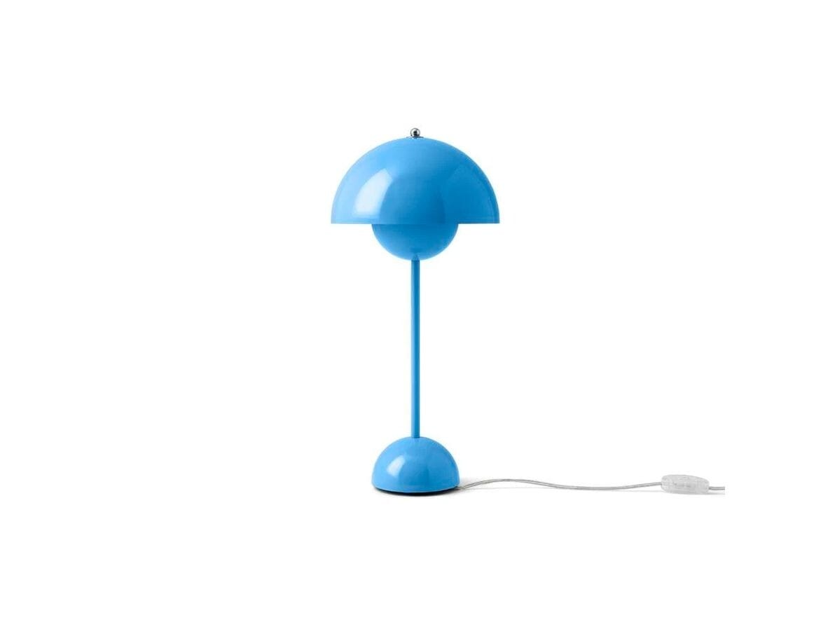 &Tradition - Flowerpot VP3 Table Lamp Swim Blue