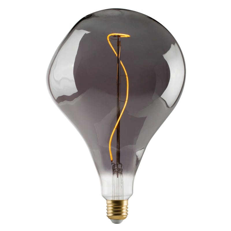 e3light - Bulb LED 4W (100lm) Smoked Ø120 CRI90 Dimmable E27