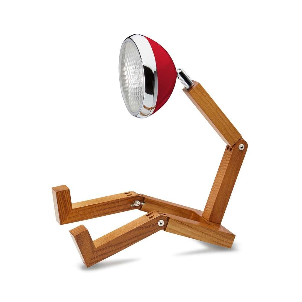 Piffany Copenhagen - Mr. Wattson Table Lamp Ash/Flash Red