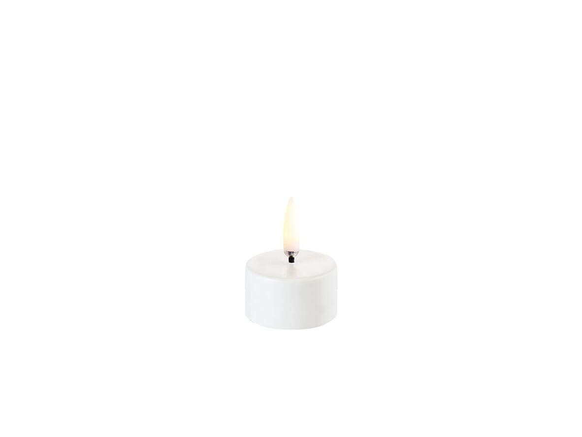 Uyuni Lighting - Tealight LED w/Battery 4 x 2,1 cm Nordic White  Lighting
