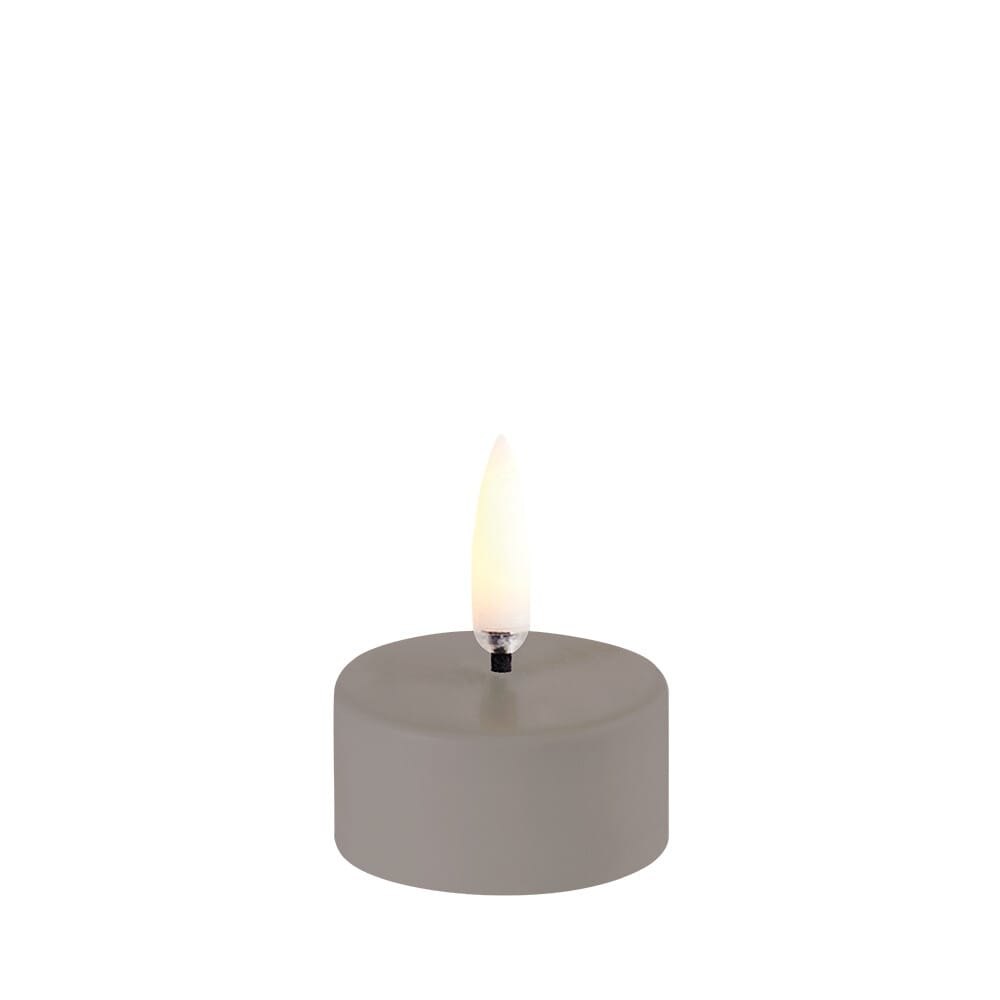 Uyuni Lighting - Tealight LED w/Battery 4 x 2,1 cm Sandstone  Lighting