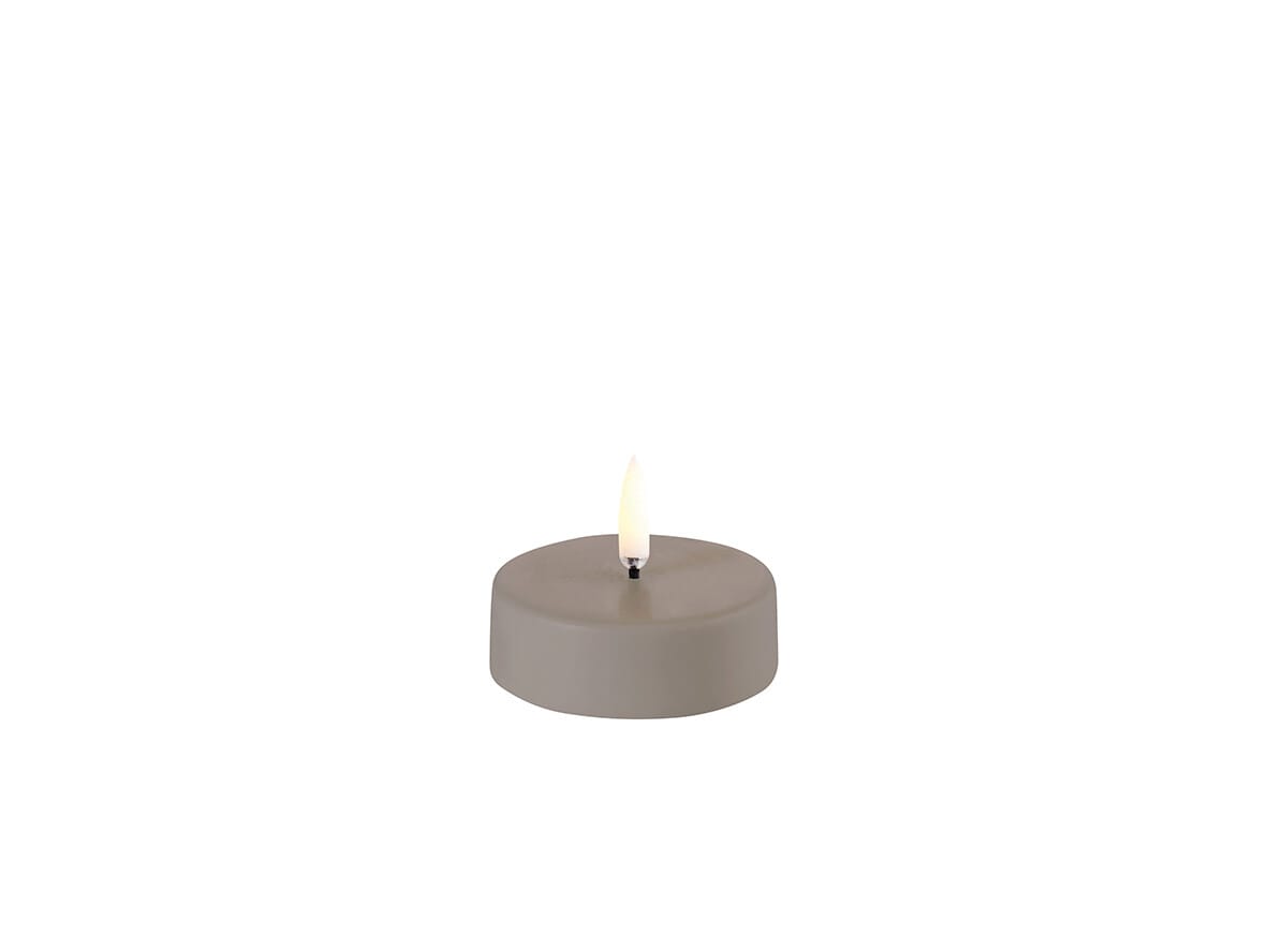 Uyuni Lighting - Tealight Maxi LED 6,1 x 2,2 cm Sandstone  Lighting