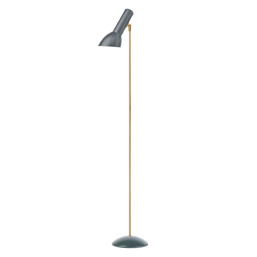 Cph Lighting - Oblique Floor Lamp Flint Grey/Brass